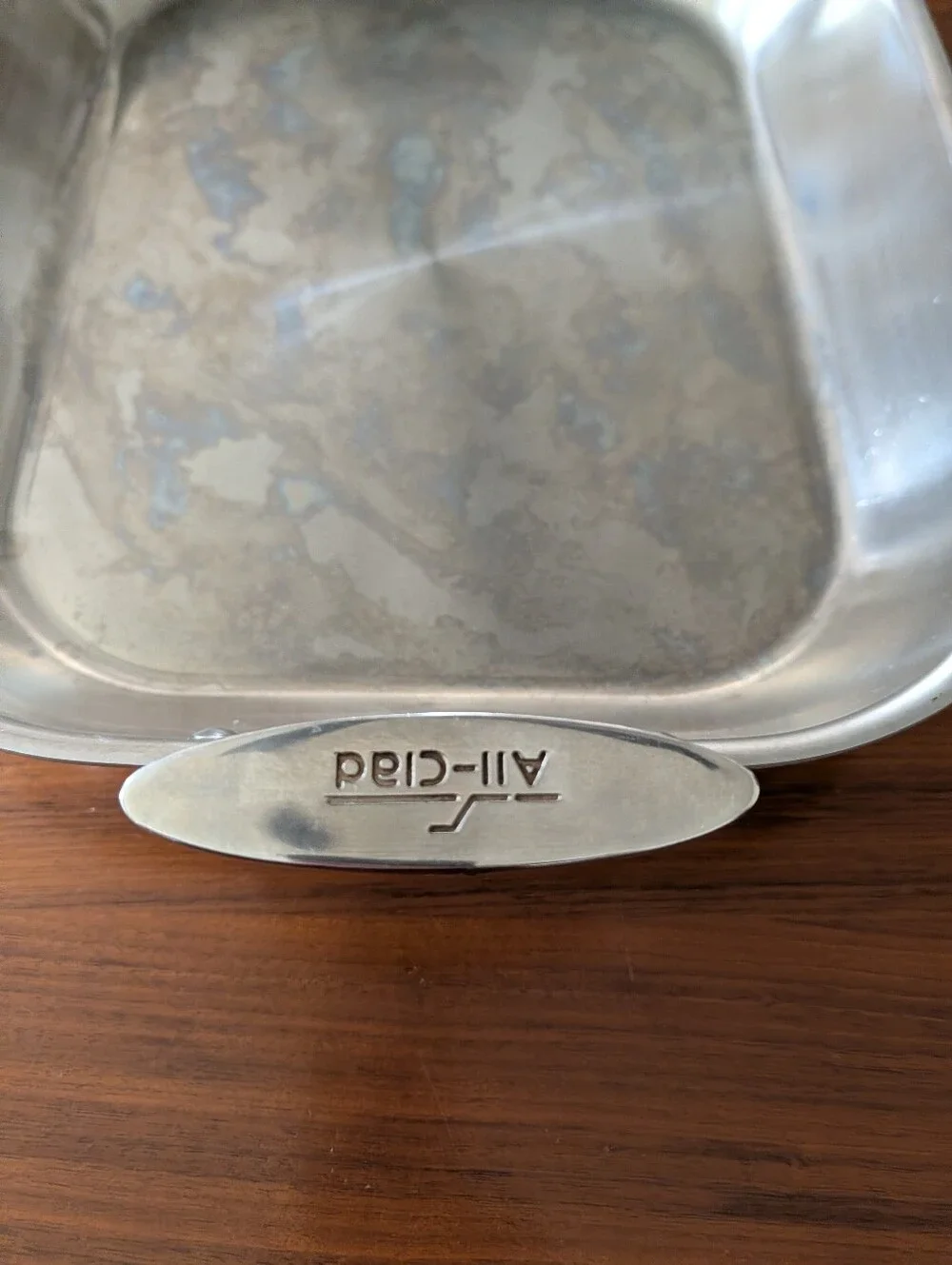All Clad D3 Stainless Steel Large Flared Roasting Pan Pre Owned